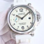 PANERAI Luminor Marina Solid Stainless Steel 316L White Dial Replica Watch